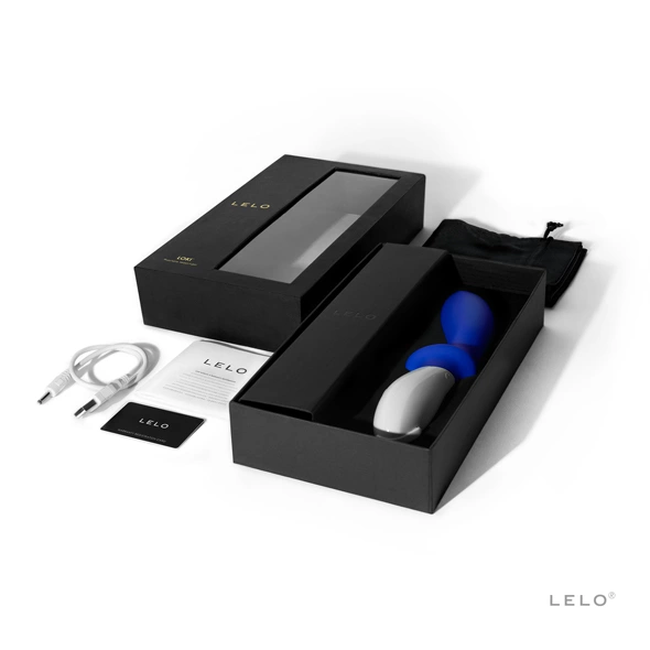 Image of LELO Loki Federal Blue - Waterproof Rechargeable Intimate Massager