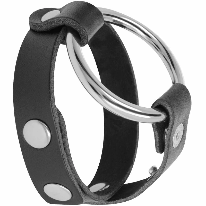 Image of Darkness Adjustable Metal Intimate Ring Black - Nickel-Free, Universal Fit
