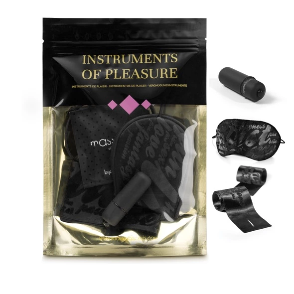 Main image of Bijoux Indiscrets Instruments of Pleasure Set Purple - Sensual Accessories Kit