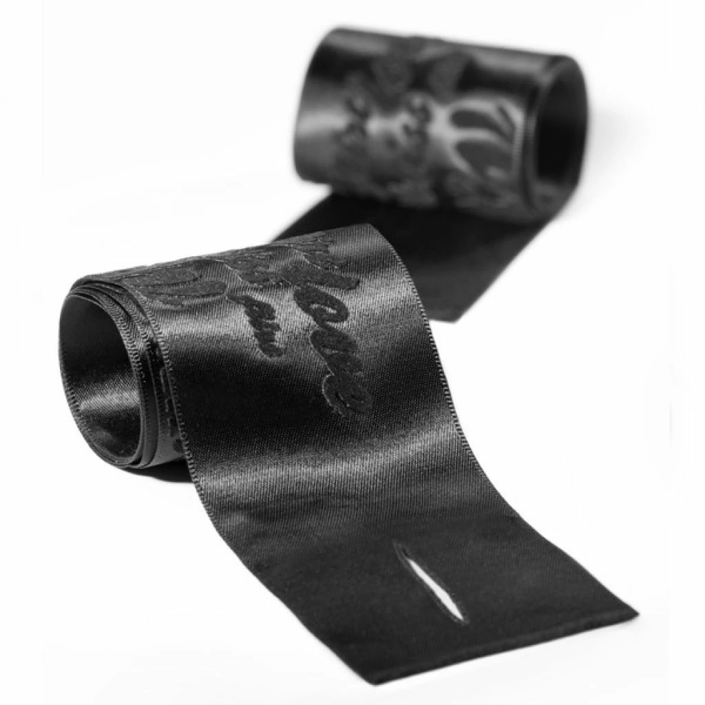 Image of Bijoux Indiscrets Instruments of Pleasure Set Green - Feather Tickler & Satin Accessories
