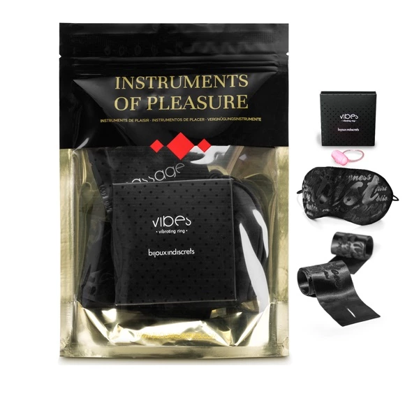 Main image of Bijoux Indiscrets Instruments of Pleasure Set Red - Sensual Accessories Kit