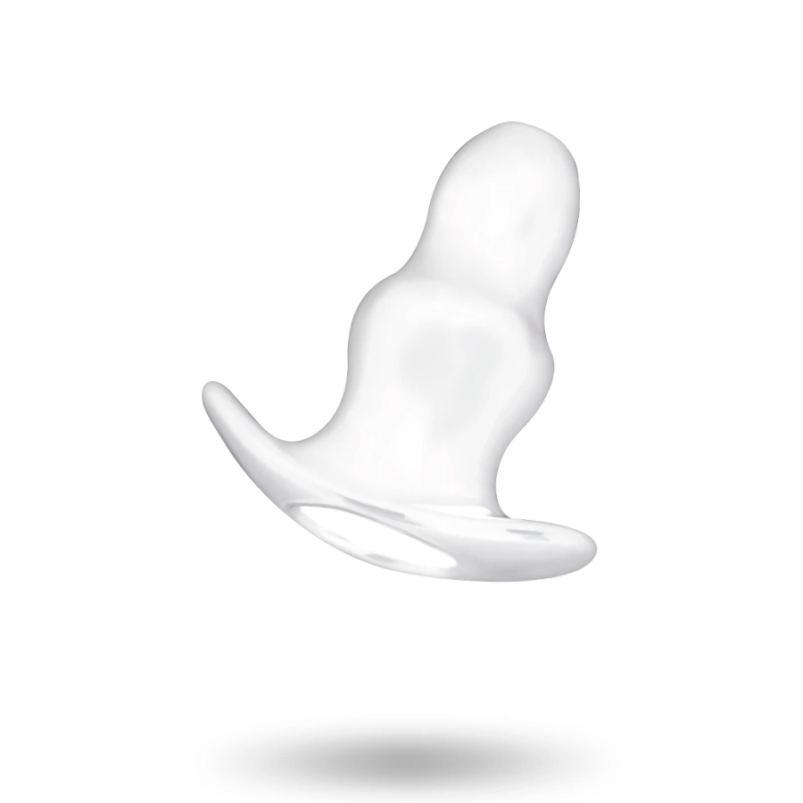 Image of Addicted Toys Small Transparent Expansion Plug 7 cm TPE Waterproof