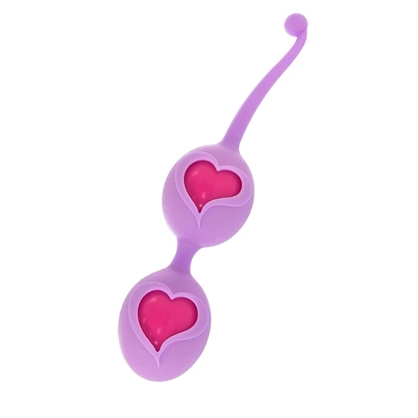 Main image of FeelzToys Desi Kegel Exercise Balls Purple - Medical-Grade Silicone 3.9cm