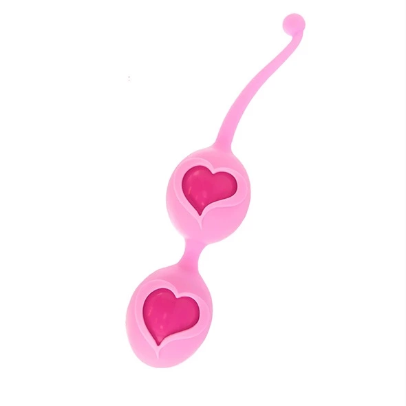 Main image of FeelzToys Desi Pink - Kegel Exercise Balls, Medical-Grade Silicone, 3.9 cm