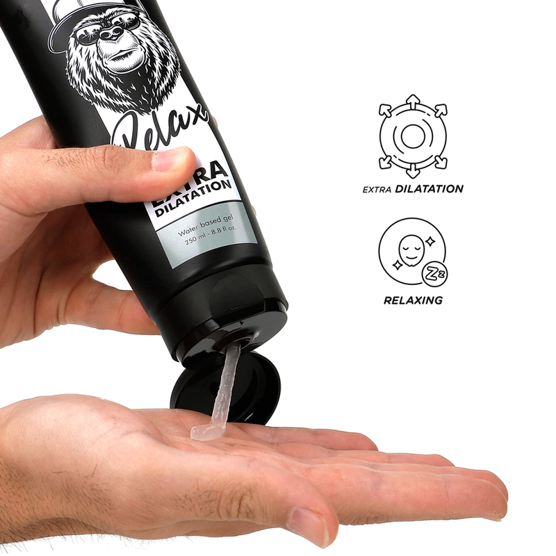Image of Black Hole Water-Based Anal Relaxation Gel 250ml - Neutral Formula