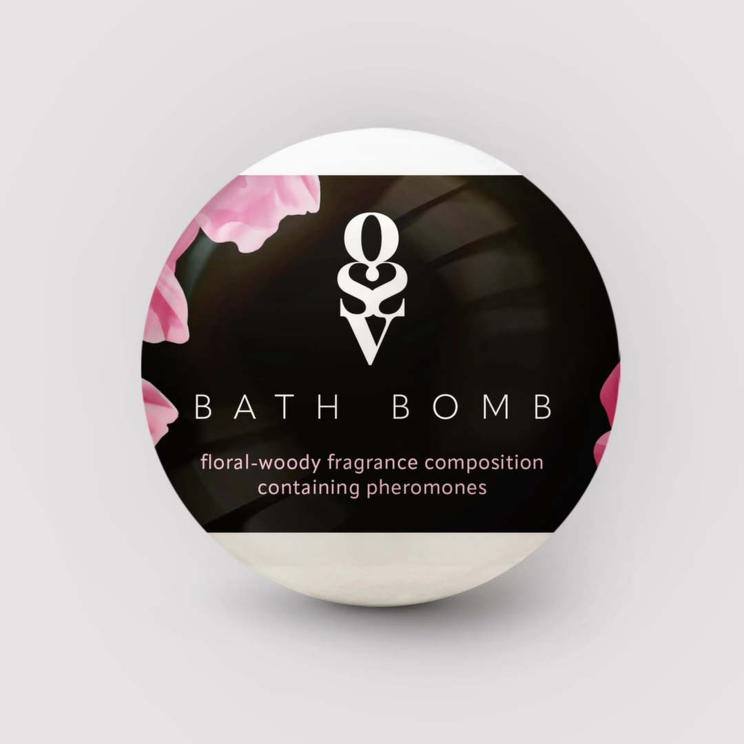 Image of Obsessive Floral-Woody Bath Bomb 100g with Pheromones & Moisturizers