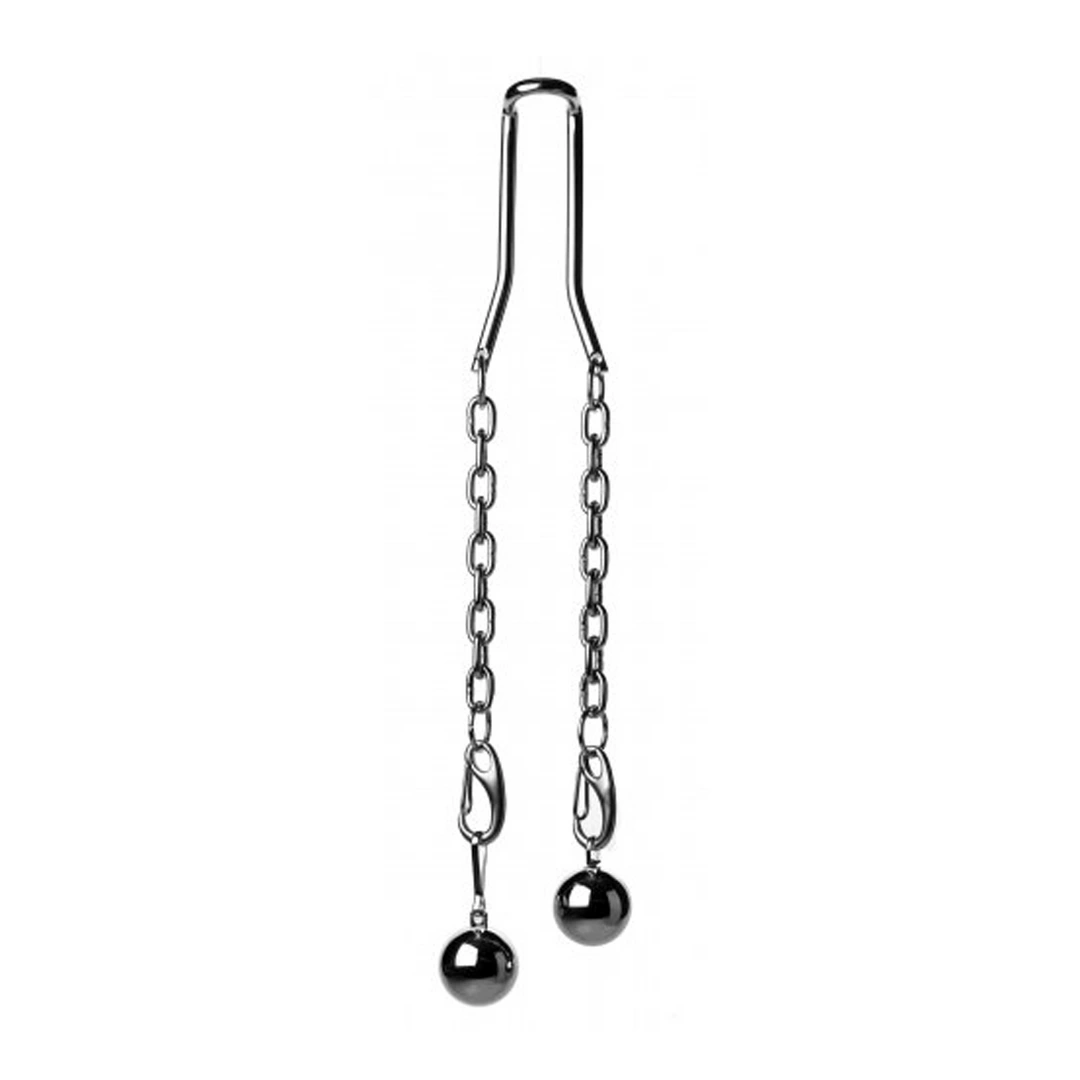 Main image of Heavy Hitch Stainless Steel Ball Stretcher System with Adjustable Weights