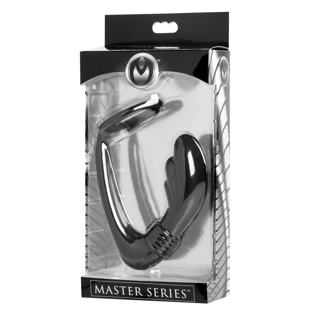 Image of Cobra Silicone Dual-Action Prostate System with Cockring, Black