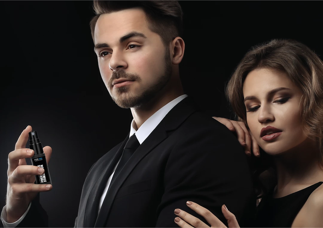 Image of Cobeco Pharma Sensfeel Pheromone Spray for Men 15ml - Attractiveness Booster