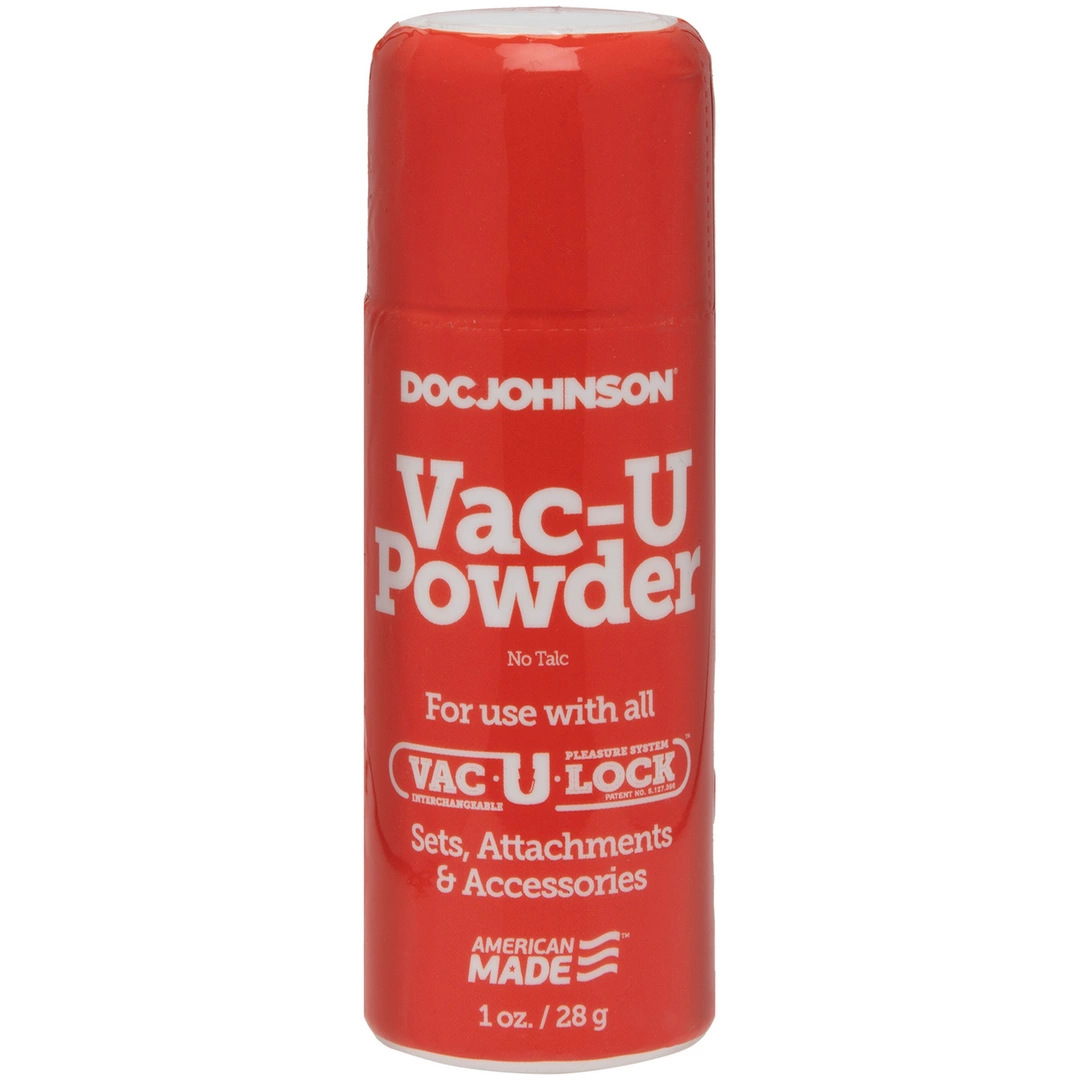 Main image of Doc Johnson Vac-U-Lock Powder - White Talc for Attachment Care 28g