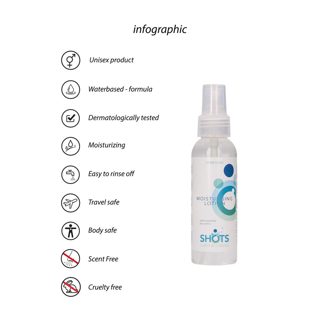 Image of EasyGlide Moisturising Lotion 100ml - Water-Based, Unscented Care Formula